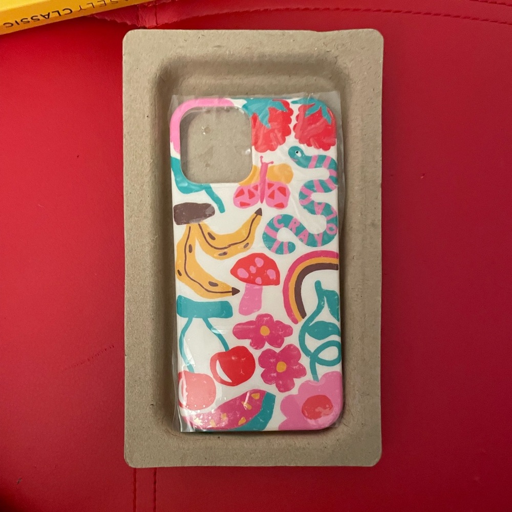 iphone 12 colorful fruit crayola case
